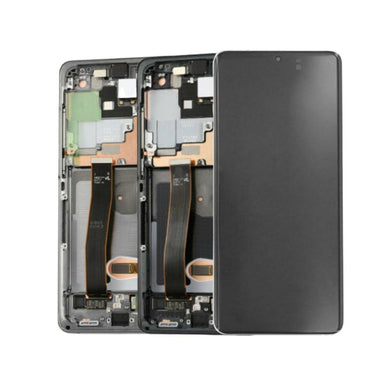 [ORI][With Frame] Samsung Galaxy S21 Ultra (SM-G998) LCD Touch Digitizer Screen Assembly - Polar Tech Australia