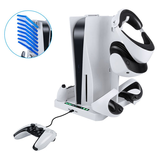 PS5/ PS VR2 Controller Multifunctional Cooling Stand with Charging - Polar Tech Australia