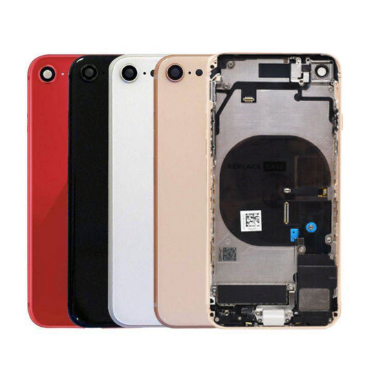 [With Built-in OEM Parts] Apple iPhone 8 Back Housing Frame - Polar Tech Australia