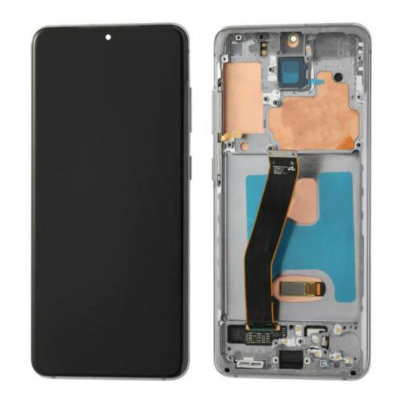 Chargez l&#39;image dans la visionneuse de la galerie, [ORI][With Frame] Samsung Galaxy S20 (SM-G981/SM-G980) LCD Touch Digitizer Screen Assembly - Polar Tech Australia
