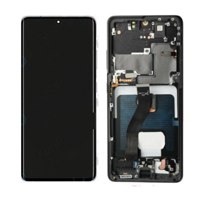 Chargez l&#39;image dans la visionneuse de la galerie, [ORI][With Frame] Samsung Galaxy S21 Ultra (SM-G998) LCD Touch Digitizer Screen Assembly - Polar Tech Australia
