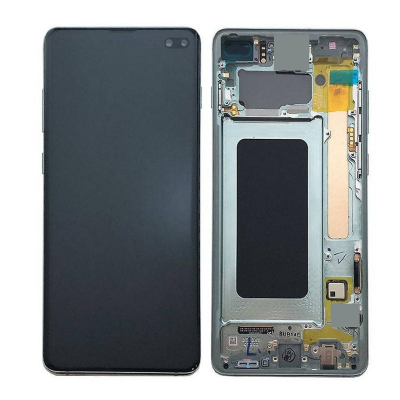 Chargez l&#39;image dans la visionneuse de la galerie, [ORI][With Frame] Samsung Galaxy S10 (SM-G973) LCD Touch Digitizer Screen Assembly - Polar Tech Australia
