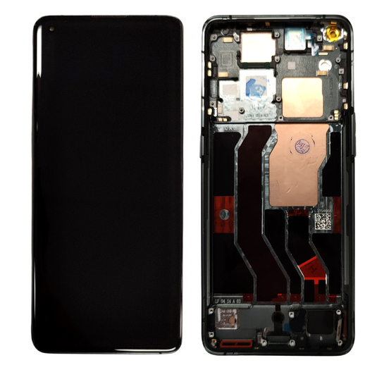 [With Frame] OPPO Find X3 Pro (CPH2173) - AMOLED LCD Display Touch Digitizer Screen Assembly - Polar Tech Australia