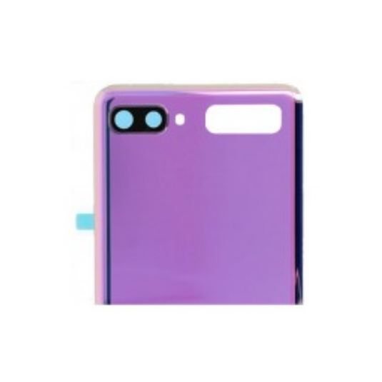 Samsung Galaxy Z Flip (SM-F700 / F707) Back Rear Glass Battery Cover With Camera Lens - Polar Tech Australia