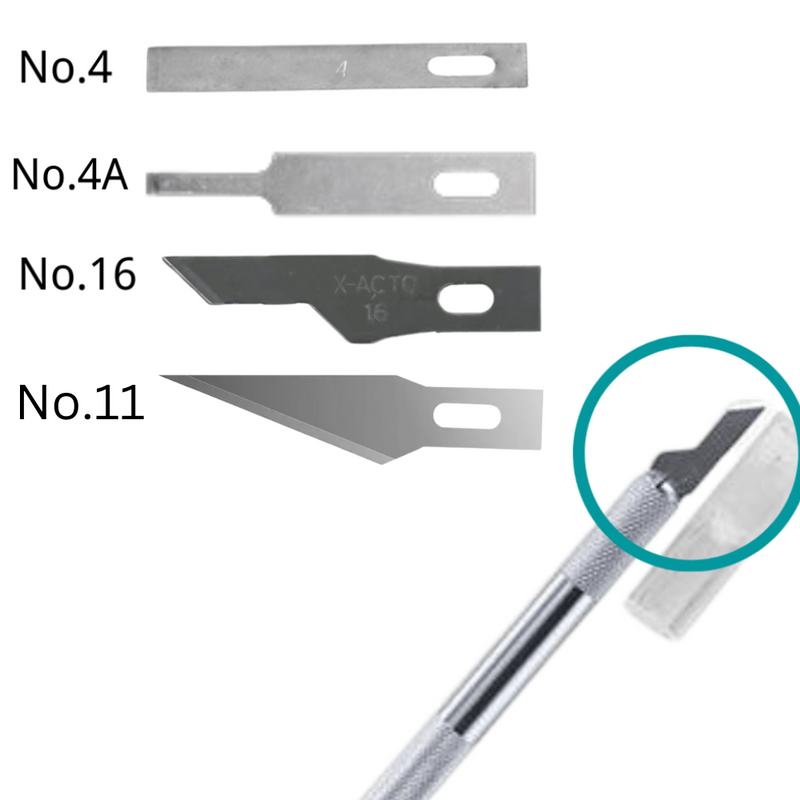 Cargue la imagen en el visor de la galería, [QB-10][10pcs] Replacement Head Only For Precision Cutting Knife Carving Graver - Polar Tech Australia
