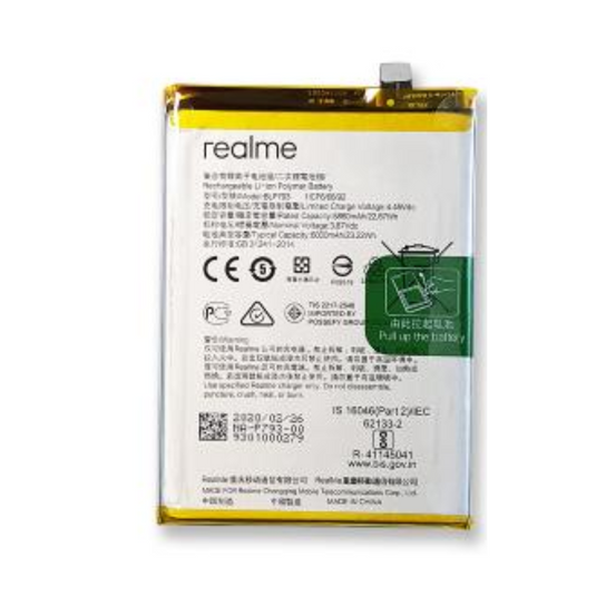 [BLP793] Realme C12 (RMX2189) / C15 (RMX2180) / Realme Narzo 20 (RMX2193) - Replacement battery - Polar Tech Australia