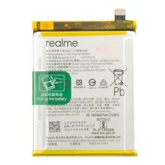 [BLP775] Realme X3 / X3 Super Zoom/ X50 5G - Replacement battery - Polar Tech Australia