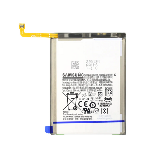 [EB-BA336ABY] Samsung Galaxy A33 5G (A336) / A53 5G (A536) Replacement Battery - Polar Tech Australia