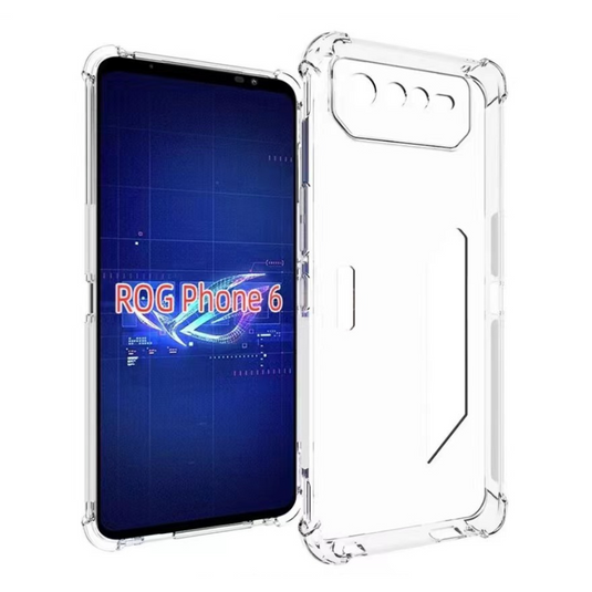 ASUS Rog Phone 6 & 6 Pro Clear Shock Absorbing Transparent Heavy Duty Protective Case - Polar Tech Australia