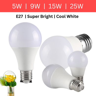 Super Bright Home Kitchen bathroom Living Room 5W 9W 15W 25W LED Light Bulbs Lamp E27 Head - Polar Tech Australia