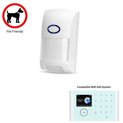 Cargue la imagen en el visor de la galería, [A02] Pet Friendly Wireless WIFI Battery Powered Infrared Detector PIR Sensor For A01 TUYA Alarm System - Polar Tech Australia
