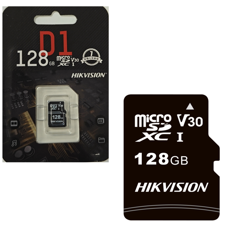 Chargez l&#39;image dans la visionneuse de la galerie, [HS-TF-D1][128GB] Hikvision D1 Class 10 Professional Surveillance Security Camera Memory Card - Polar Tech Australia
