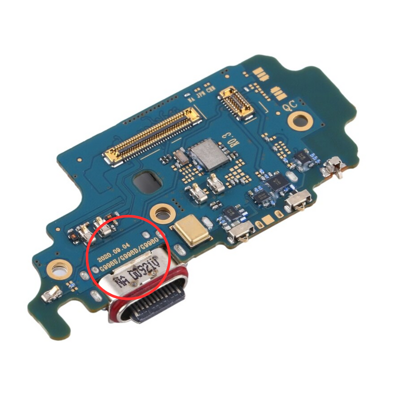 Chargez l&#39;image dans la visionneuse de la galerie, Samsung Galaxy S21 Ultra 5G (G998) Charging Port / Sim Reader / Mic Sub Board - Polar Tech Australia
