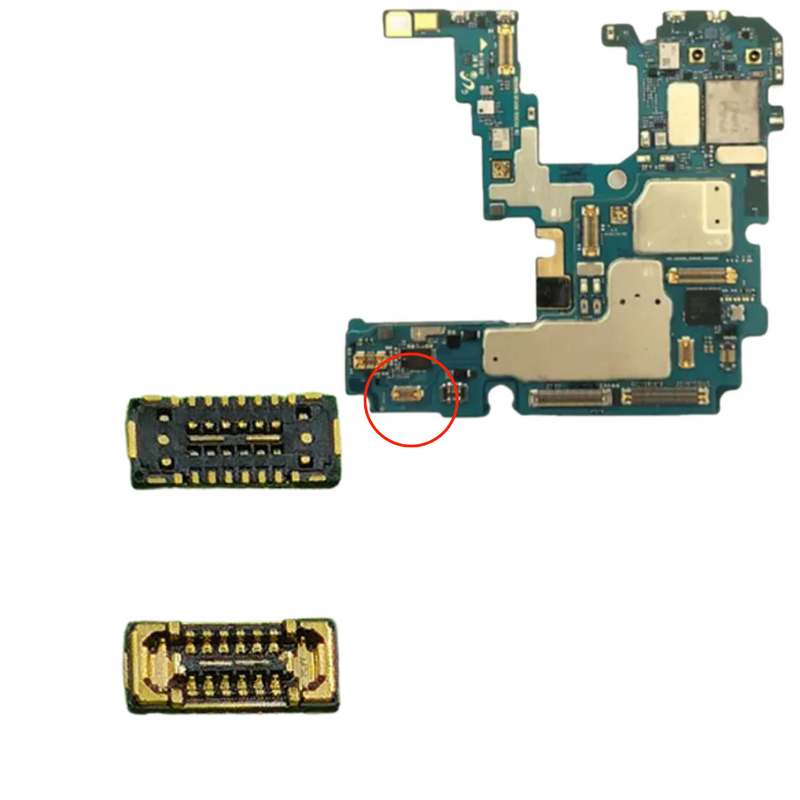 Chargez l&#39;image dans la visionneuse de la galerie, Samsung Galaxy Note 20 &amp; Note 20 Ultra Motherboard Logic Board FPC Connector - Polar Tech Australia
