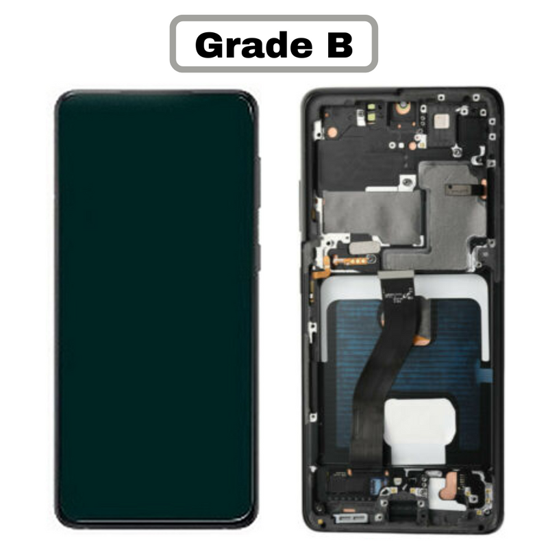 Cargue la imagen en el visor de la galería, [Grade B][With Frame] Samsung Galaxy S21 Ultra (SM-G998) LCD Touch Digitizer Screen Assembly - Polar Tech Australia
