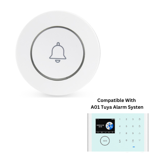 Cargue la imagen en el visor de la galería, [A07] 433Hz Battery Powered Wireless Door Bell For A01 TUYA Alarm System - Polar Tech Australia
