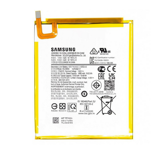 [HQ-3565S] Samsung Galaxy Tab A7 Lite 8.7" 2021 (SM-T220/T225) Replacement Battery - Polar Tech Australia