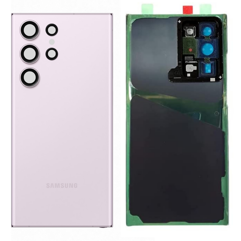 Cargue la imagen en el visor de la galería, [With Camera Lens] Samsung Galaxy S23 Ultra (SM-S918) Back Glass Battery Cover (Built-in Adhesive) - Polar Tech Australia
