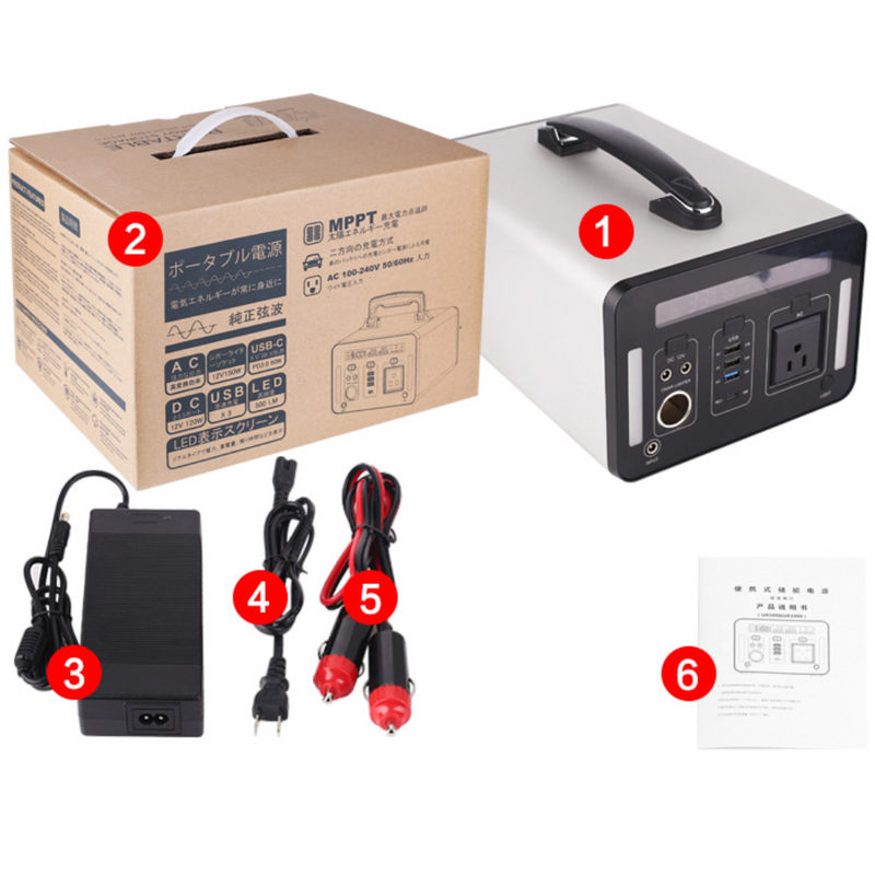 Chargez l&#39;image dans la visionneuse de la galerie, [UA1000] Catizon 1000W Portable Solar Generator Outdoor Emergency Power Supply Station - Polar Tech Australia
