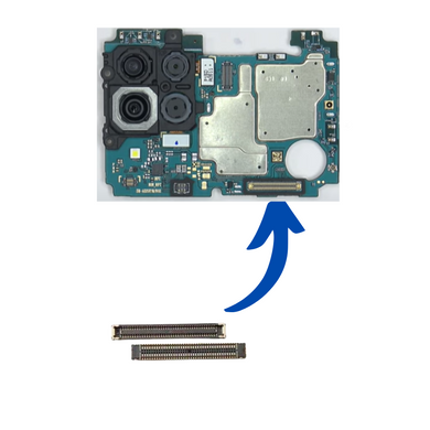 Samsung Galaxy A22 4G (SM-A225F) Motherboard Main Flex LCD & Charging FPC Connector - Polar Tech Australia