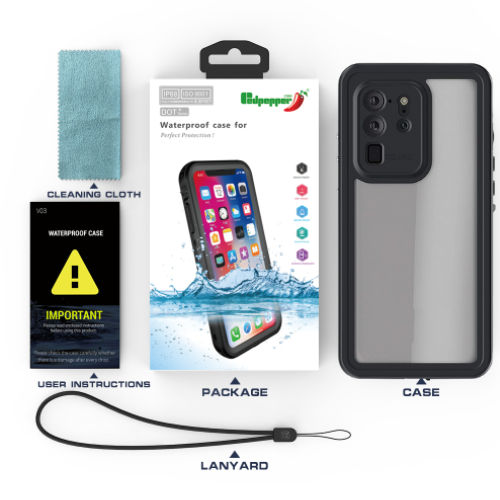 Cargue la imagen en el visor de la galería, Samsung Galaxy Note 20 Ultra Redpepper IP68 Waterproof Heavy Duty Tough Armor Case - Polar Tech Australia
