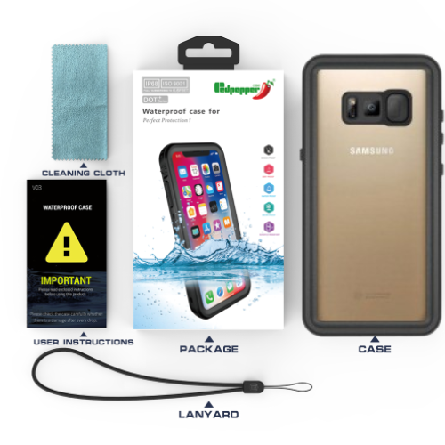 Samsung Galaxy S8/S9/Plus Redpepper Waterproof Heavy Duty Tough Armor Case - Polar Tech Australia