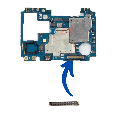 Samsung Galaxy A32 4G (SM-A325) Motherboard LCD Main Flex FPC Connector - Polar Tech Australia