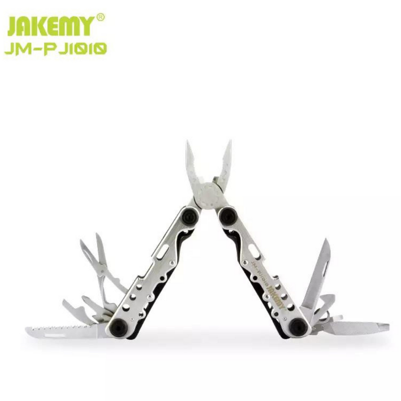 Chargez l&#39;image dans la visionneuse de la galerie, [JM-PJ1010] Jakemy 10 in 1 Multifunctional Outdoor Camping Portable Combined Foldable Plier Knife Cutter - Polar Tech Australia
