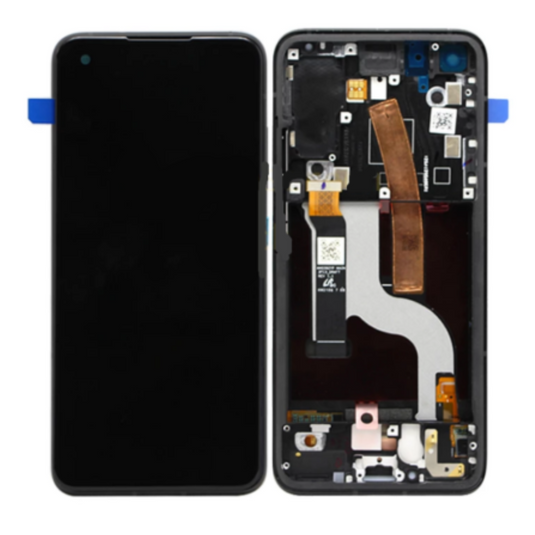 [With Frame] ASUS Zenfone 8 5G (ZS590KS) AMOLED LCD Display Touch Screen Digitizer Assembly - Polar Tech Australia