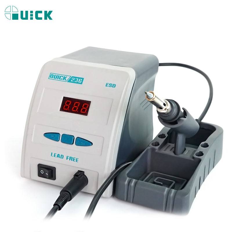 Chargez l&#39;image dans la visionneuse de la galerie, QUICK 236 Anti-static Intellgent Lead Free Soldering Station - Polar Tech Australia
