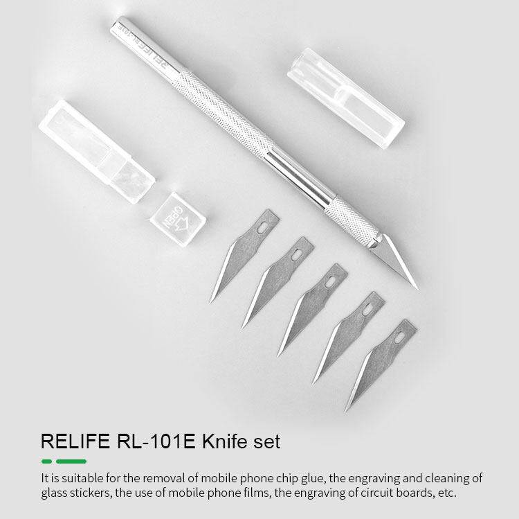 Cargue la imagen en el visor de la galería, [RL-101E] SUNSHINE RELIFE SS-101E Precision Cutting Knife Carving Graver for Mobile phone Repair - Polar Tech Australia
