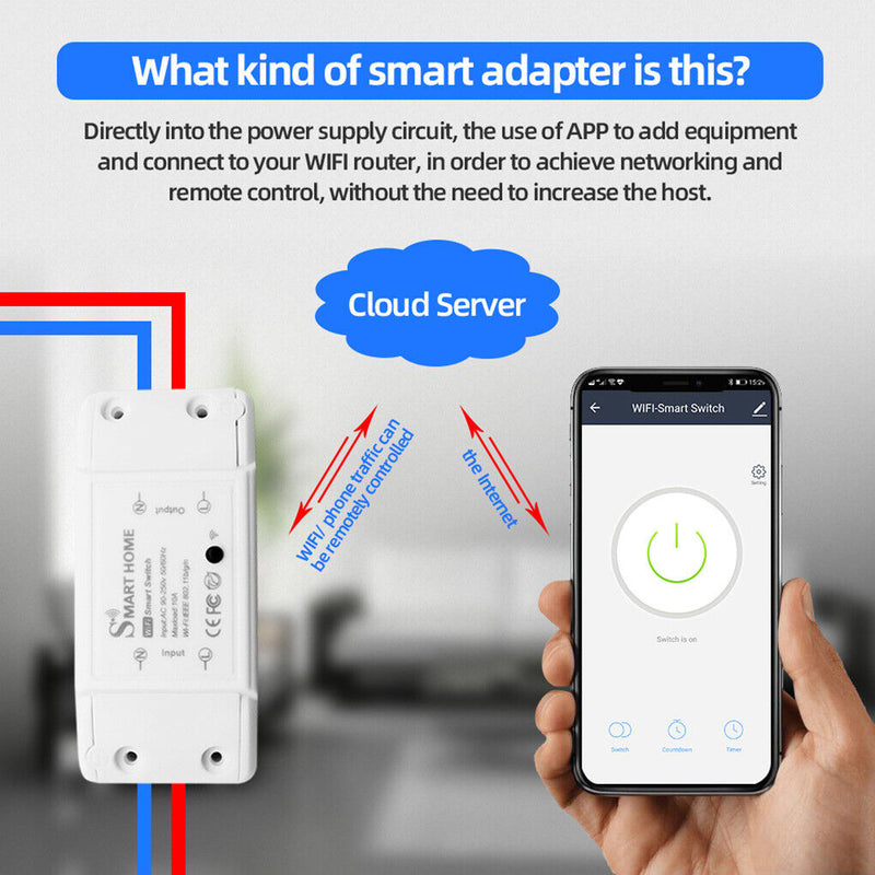 Load image into Gallery viewer, [TUYA Smart Home] Wireless WIFI Smart Switch - Polar Tech Australia
