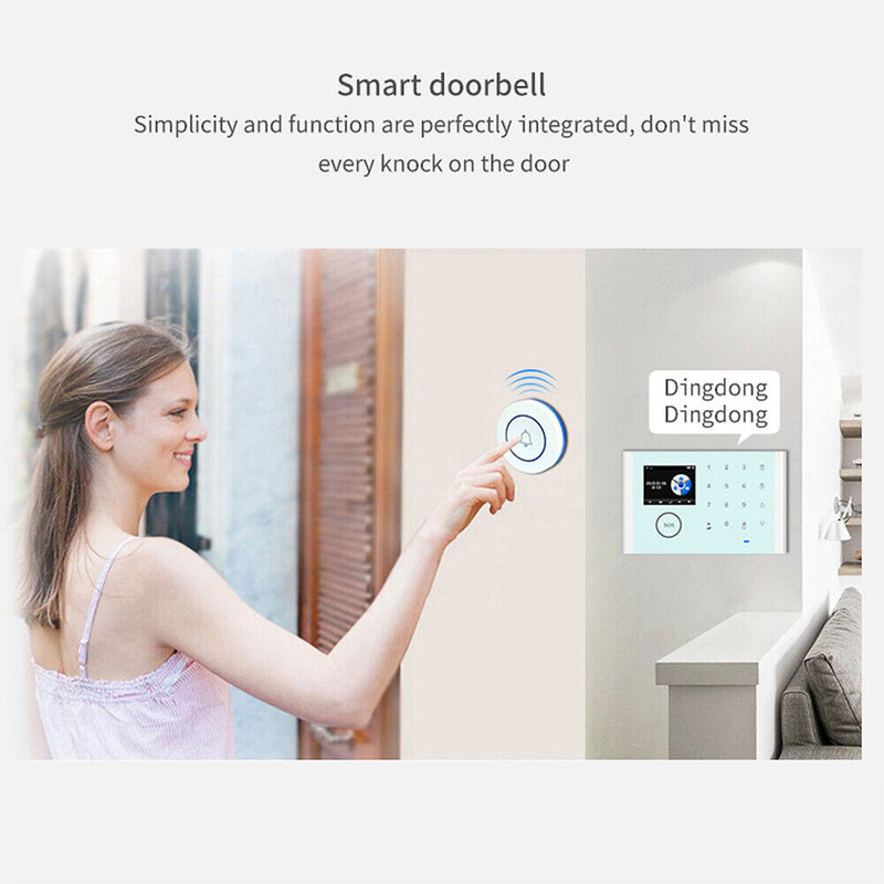 Load image into Gallery viewer, [TUYA Smart Home][A01 Kit] Tuya WiFi+GSM+GPRS Wireless Home Security PIR SOS Alarm System Set - Polar Tech Australia
