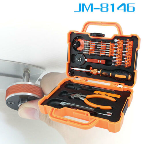 Cargue la imagen en el visor de la galería, [JM-8146] Jakemy 47 In 1 Multifunctional Household Home Office Maintenance Repair Toolkit - Polar Tech Australia
