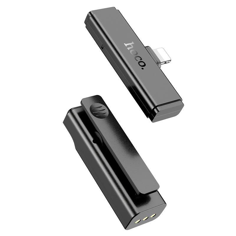 Chargez l&#39;image dans la visionneuse de la galerie, [S31][Lightning Port] HOCO 2.4Ghz Wireless Live Broadcast Livestreaming Microphone Mic For iPhone iPad - Polar Tech Australia
