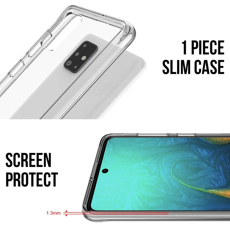 Chargez l&#39;image dans la visionneuse de la galerie, Samsung Galaxy A10 (SM-A105F) SPACE Transparent Rugged Clear Shockproof Case Cover - Polar Tech Australia
