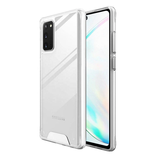 Samsung Galaxy A10 (SM-A105F) SPACE Transparent Rugged Clear Shockproof Case Cover - Polar Tech Australia