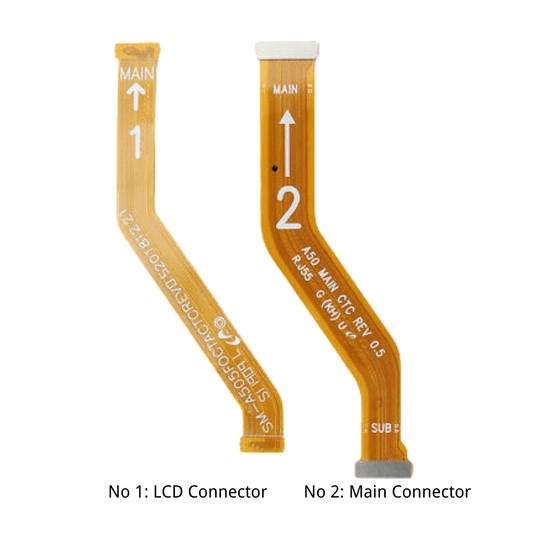 Samsung Galaxy A50 (A505) LCD & Main Motherboard Connector Flex - Polar Tech Australia