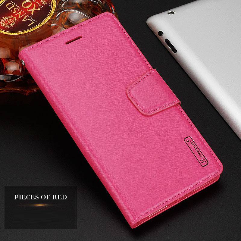 Cargue la imagen en el visor de la galería, Samsung Galaxy A72 4G/5G Hanman Premium Quality Flip Wallet Leather Case - Polar Tech Australia
