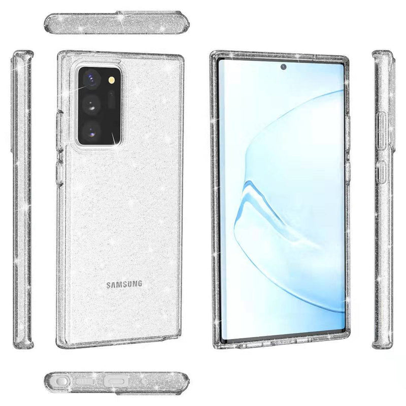 Chargez l&#39;image dans la visionneuse de la galerie, Samsung Galaxy Note 20 / Note 20 Ultra Ultimake Glitter Star Flash Clear Transparent Case - Polar Tech Australia
