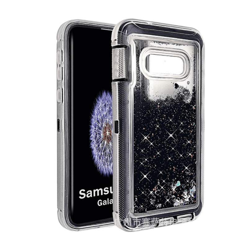 Cargue la imagen en el visor de la galería, Samsung Galaxy S10/S10 Plus Glitter Clear Transparent Liquid Sand Watering Case - Polar Tech Australia
