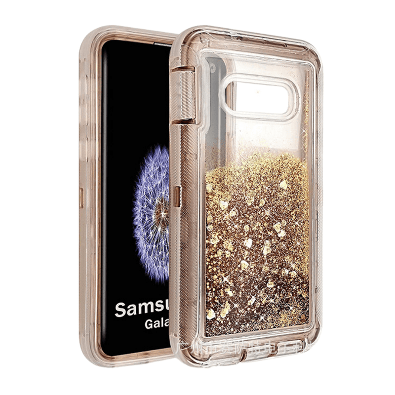 Cargue la imagen en el visor de la galería, Samsung Galaxy S10/S10 Plus Glitter Clear Transparent Liquid Sand Watering Case - Polar Tech Australia
