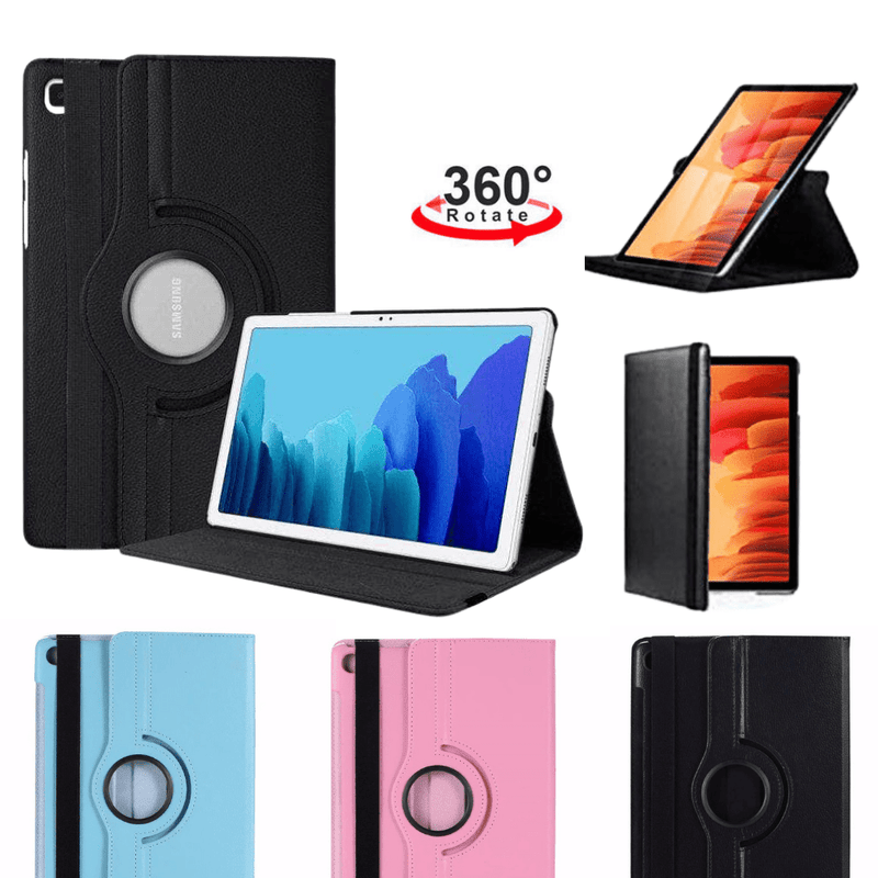 Cargue la imagen en el visor de la galería, Samsung Galaxy Tab 3 10.1&quot; (P5200) 360 Degree Rotate Stand Smart Flip Case - Polar Tech Australia
