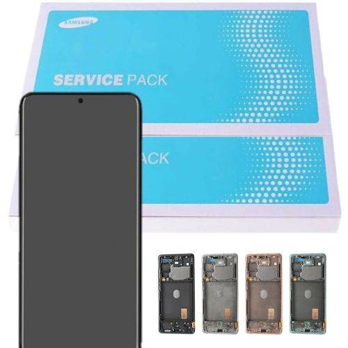 Load image into Gallery viewer, [Samsung Service Pack] Samsung Galaxy S20 FE (SM-G780/781) LCD Touch Digitizer Screen Assembly With Frame - Polar Tech Australia
