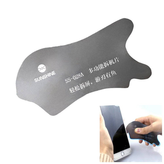 [SS-028A] Sunshine Ultra-Thin Stainless Steel Phone & Tablet Opening Pry Tool - Polar Tech Australia