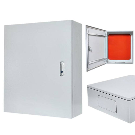 Electrical Enclosure CCTV/Alarm Security Equipment Lockable Safe Metal Box Wall Mount - Polar Tech Australia