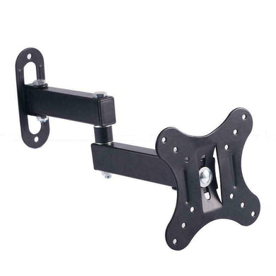 Universal Retractable Rotation Adjustable Monitor TV Bracket Wall Mount Hanger (14