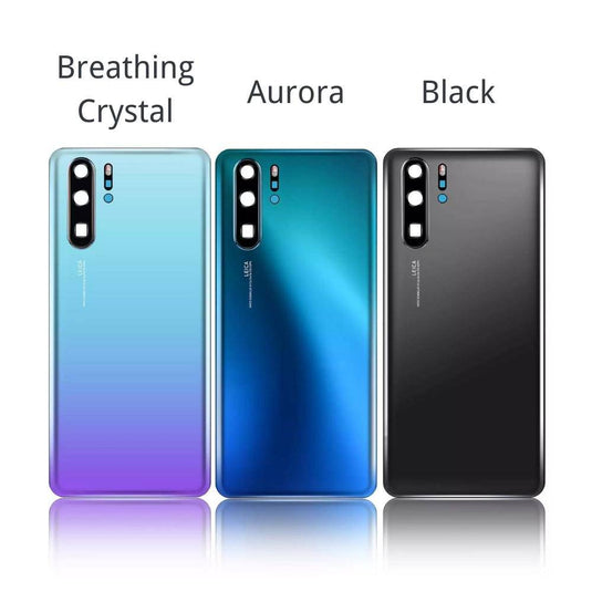 [With Camera Lens] HUAWEI P30 Back Rear Glass Panel Battery Cover - Polar Tech Australia