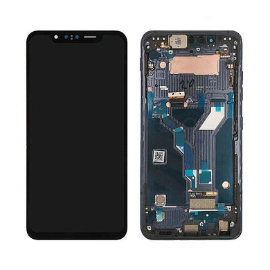 [With Frame] LG G8s ThinQ LCD Touch Digitizer Screen Display Assembly - Polar Tech Australia