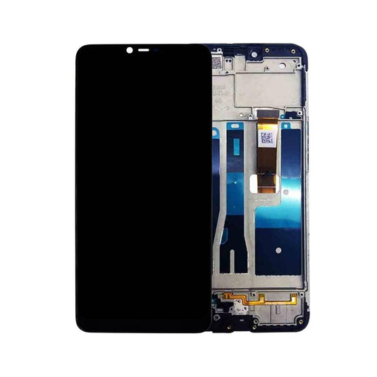 [With Frame] OPPO A3s (CPH1803, CPH1805, CPH1853) - LCD Touch Digitiser Display Screen Assembly - Polar Tech Australia